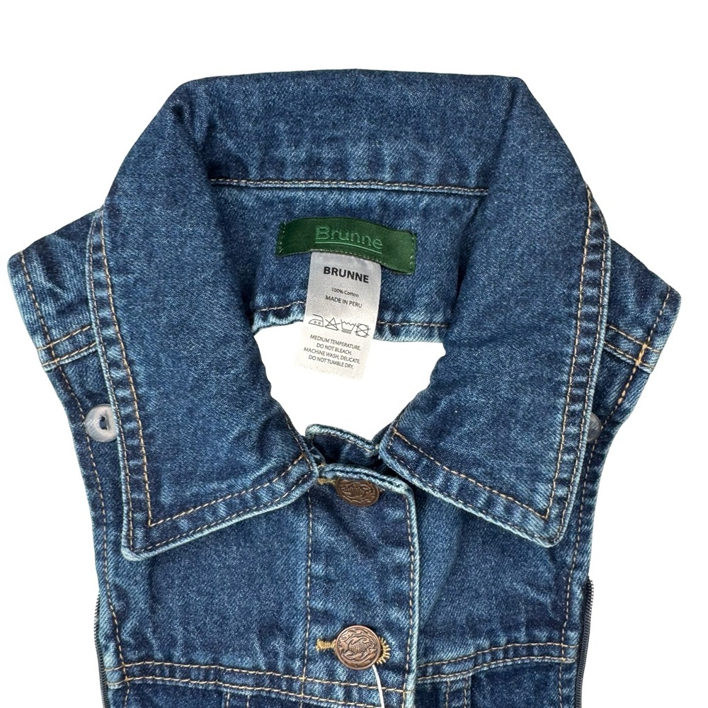 NWT Brunne DICKEY Compatible with VERONICA BEARD Blazer Denim Blue - Picture 3 of 12